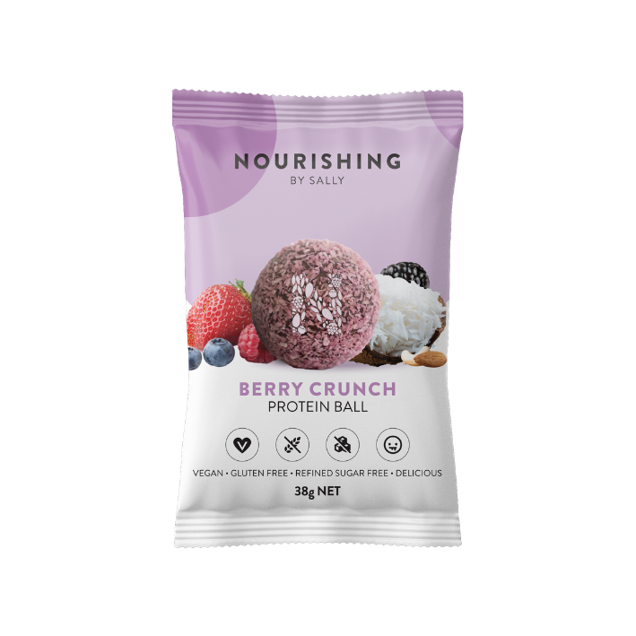 Berry Crunch Protein Balls