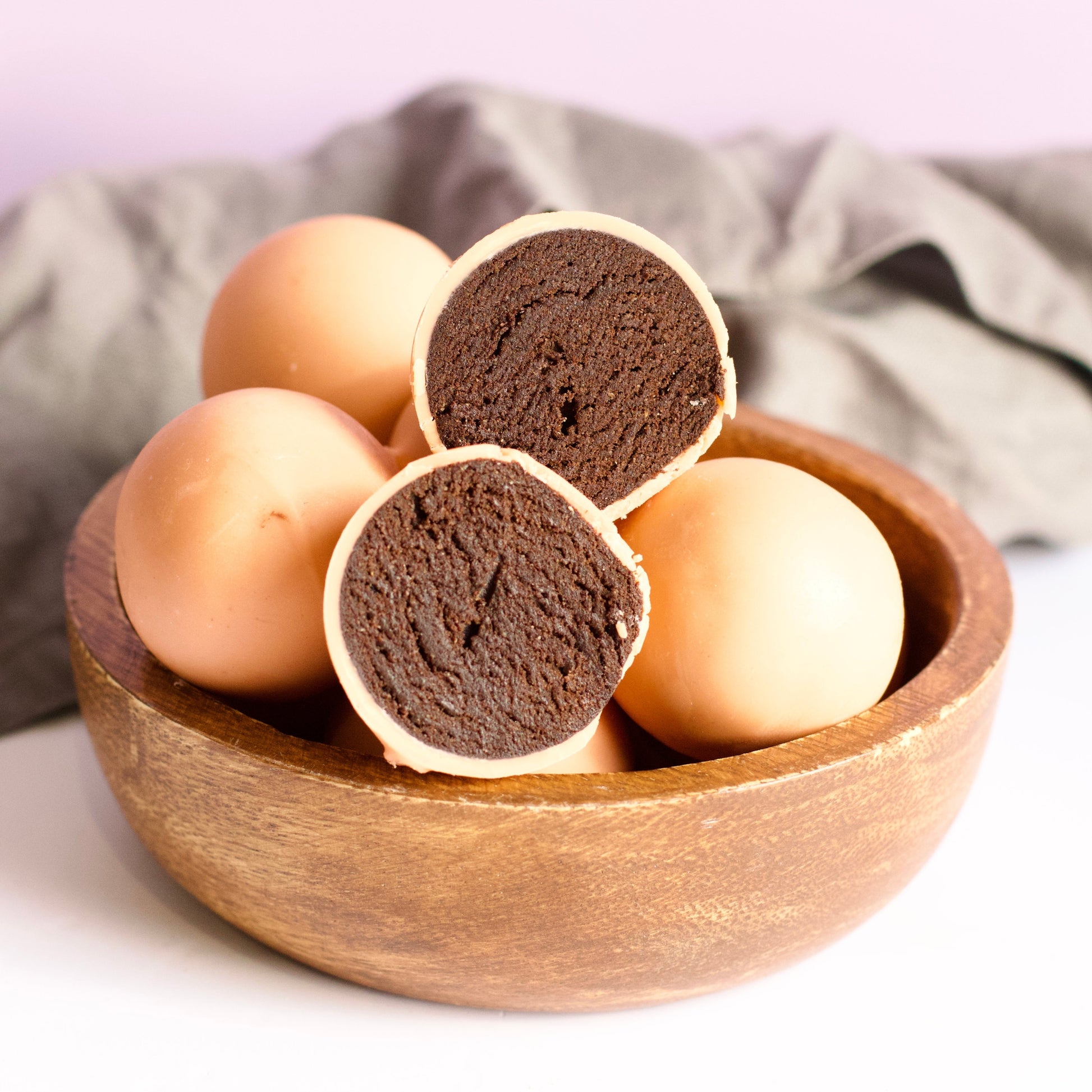 Choc Orange Protein Balls