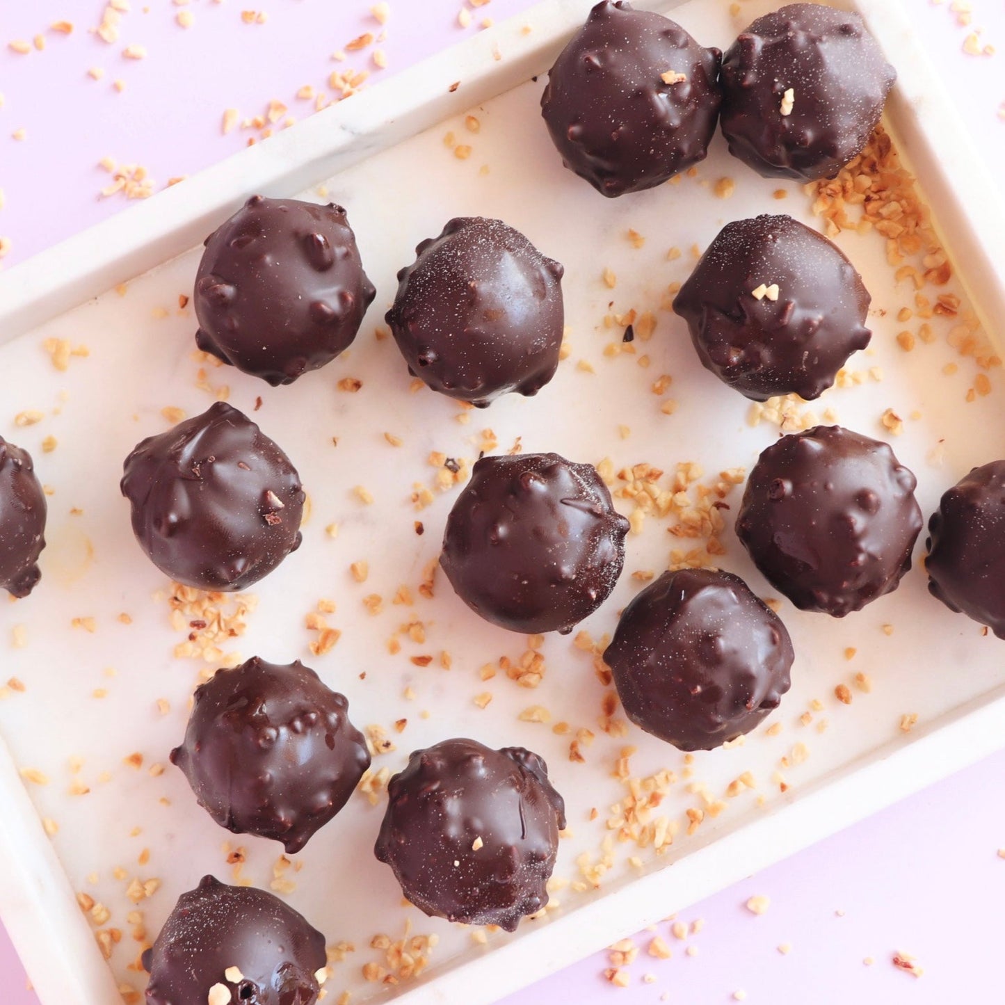 Chocolate Peanut Butter Protein Balls