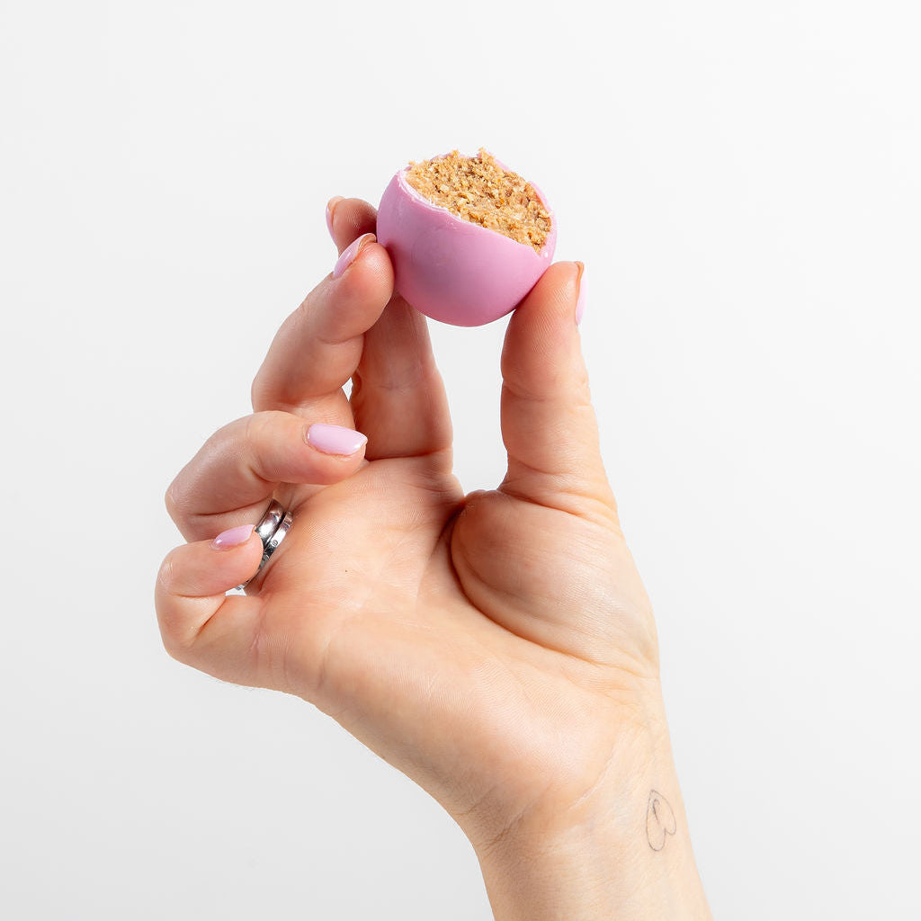 Strawberry Yogurt Protein Ball