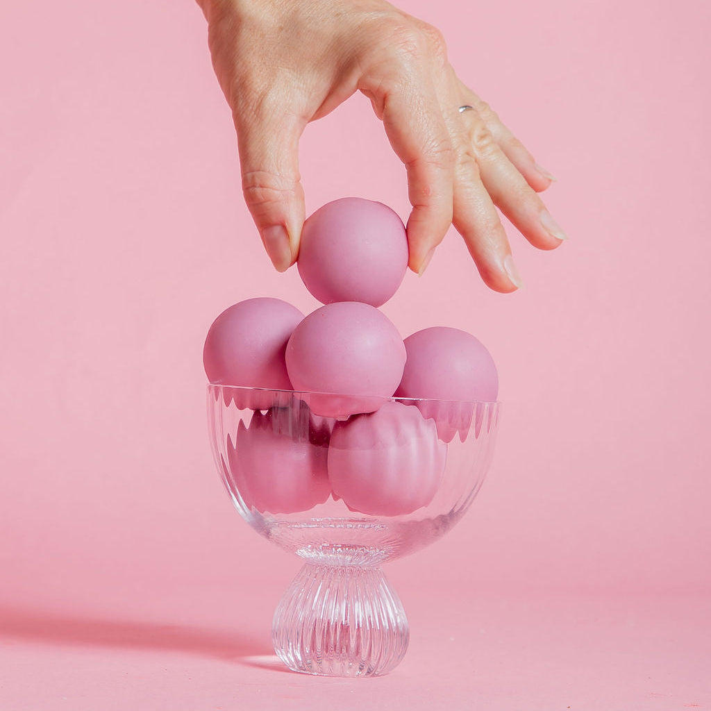 Strawberry Lemon Protein Balls