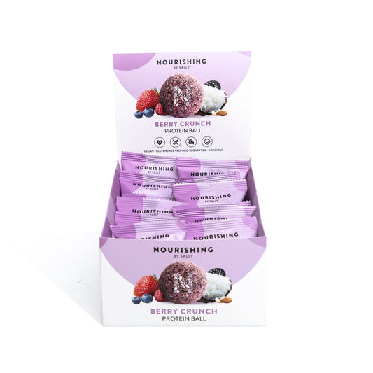 Berry Crunch Protein Balls